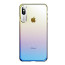 Rock ® Apple iPhone X / XS Classy UV Series Dual-color shine with Anodized Aluminum Camera Finish Transparent Back Cover