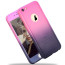 Vaku ® Apple iPhone 5 / 5S / SE 360 Full Protection Dual-Colour Finish 3-in-1 Ultra-thin Slim Front Case + Tempered + Back Cover