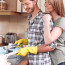 Eller Sante ® Multipurpose Brush Dish / Kitchen / Sink Cleaning Brush with Liquid Soap Dispenser