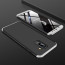 GKK ® Samsung Galaxy A6 Plus  3-in-1 360 Series PC Case Dual-Colour Finish Ultra-thin Slim Front Case + Back Cover
