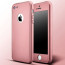 i-Paky ® Apple iPhone 5 / 5S / SE 360 Full Protection Metallic Finish 3-in-1 Ultra-thin Slim Front Case + Tempered + Back Cover