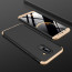 GKK ® Samsung Galaxy A6 Plus  3-in-1 360 Series PC Case Dual-Colour Finish Ultra-thin Slim Front Case + Back Cover