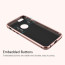 Rock ® Apple iPhone 6 / 6S Infinite Mirror 24K Plated Aluminium Alloy Bumper Case Back Cover