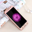 i-Paky ® Samsung Galaxy Note 4 360 Full Protection Metallic Finish 3-in-1 Ultra-thin Slim Front Case + Tempered + Back Cover