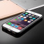 Vaku ® Apple iPhone 6 / 6S Carbon Fiber Finish Gel Grip Cover + Heat Air Holes Defender Case Back Cover