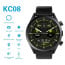 Vaku ® KC08 Ceramic 4G Smart watch with WIFI / GPS /Camera /Heart Rate Monitor / Pedometer 1GB+16GB IP67 Waterproof smartwatch