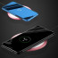 Vaku ® Oppo A7 Mate Smart Awakening Mirror Folio Metal Electroplated PC Flip Cover