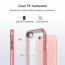 Rock ® Apple iPhone SE 2020 Royle Series Transparent View Ultra-thin + inbuilt Stand Back Cover