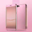 Vaku ® VIVO V5 / V5S  Mate Smart Awakening Mirror Folio Metal Electroplated PC Flip Cover