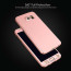 Ooxoo ® Samsung Galaxy J7 (2015) 360 Full Protection Metallic Finish 3-in-1 Ultra-thin Slim Front Case + Tempered + Back Cover