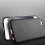 Vaku ® Apple iPhone 6 / 6S Carbon Fiber Finish Gel Grip Cover + Heat Air Holes Defender Case Back Cover