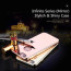Rock ® Apple iPhone 6 / 6S Infinite Mirror 24K Plated Aluminium Alloy Bumper Case Back Cover