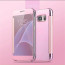 Vaku ® Samsung Galaxy S8 Plus Mate Smart Awakening Mirror Folio Metal Electroplated PC Flip Cover