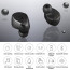 VAKU ® TWS S8 Plus Capacitive Touch Waterproof Earphones with Inbuilt 3000mAh Power Bank