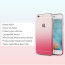 Rock ® Apple iPhone 6 / 6S Iris Dual Gradient Colour Finish with Full Transparent Display TPU Soft / Silicon Case