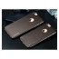 WUW ® Apple iPhone 6 / 6S Carbon Fiber Finish Ultra-Light & Thin Logo Display Grip Back Cover