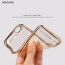 Usams ® Apple iPhone 6 / 6S Kim Ultra Clear Invisible View Metal Electroplated Transparent PC Back Cover