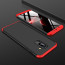 GKK ® Samsung Galaxy A6 Plus  3-in-1 360 Series PC Case Dual-Colour Finish Ultra-thin Slim Front Case + Back Cover
