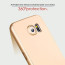 i-Paky ® Samsung Galaxy Grand Prime 360 Full Protection Metallic Finish 3-in-1 Ultra-thin Slim Front Case + Tempered + Back Cover