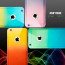 Vaku ® Apple iPhone 5 / 5S / SE 360 Full Protection Dual-Colour Finish 3-in-1 Ultra-thin Slim Front Case + Tempered + Back Cover