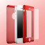 i-Paky ® Apple iPhone 5 / 5S / SE 360 Full Protection Metallic Finish 3-in-1 Ultra-thin Slim Front Case + Tempered + Back Cover