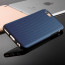 Vaku ® Apple iPhone 6 / 6S Carbon Fiber Finish Gel Grip Cover + Heat Air Holes Defender Case Back Cover
