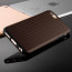 Vaku ® Apple iPhone 6 / 6S Carbon Fiber Finish Gel Grip Cover + Heat Air Holes Defender Case Back Cover