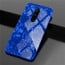 Vaku ® OnePlus 7 Pro Glossy Marble with 9H hardness Tempered Glass Overlay Back Cover