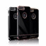 Shengo ® Apple iPhone 7 Plus Onyx Black Liner Series 2K Electroplated Finish Logo Display TPU Back Cover