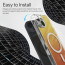 Vaku Luxos ® Apple iPhone 15 Plus Infinity MagPro Gradient Colored 6.5 Feet Drop Protection Shockproof Certified Mag-Safe Protective Back Cover