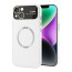Vaku ® Apple iPhone 15 Premium Polarized Leather Texture Full Lens Protection Silicon Back Cover Case