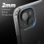 Vaku Luxos ® Apple iPhone 14 Plus Glassy Series Clear TPU Shockproof Scratch Resistant Slim Protective Cover [ Only Back Cover ]