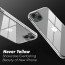 Vaku Luxos ® Apple iPhone 14 / 14 Plus / 14 Pro / 14 Pro Max Claris Series Clear TPU Shockproof Scratch Resistant Protective Back Cover Case  [ Only Back Cover ]
