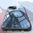 eller santé ® Apple iPhone 15 Vortex Magpro Gel Cushion Slim Fit Shockproof Crystal Clear Camera Metal Ring Certified Mag-Safe Back Cover