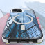 Vaku Luxos ® Apple iPhone 14 Vortex Magpro Gel Cushion Slim Fit Shockproof Crystal Clear Camera Metal Ring Certified Mag-Safe Back Cover