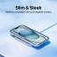 Vaku Luxos ® Apple iPhone 15 Zurich Dual Colored Magsafe Series TPU Shockproof Scratch Resistant Certified Mag-Safe Protective Back Cover
