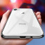 Vaku ® Apple iPhone 8 Chromaina Wireless Edition Soft Chrome 4 Frames Plus Ultra-Thin Case Glass Cover