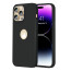 Vaku Luxos ® Apple iPhone 14 Pro Lexza Premium Leather Logocut Shockproof TPU Hybrid Case Back Cover