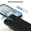 Vaku Luxos ® Apple iPhone 15 Liquid Silicone Slim Protective Shockproof Phone Back Cover with Anti-Scratch Microfiber Lining