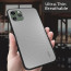 Vaku ® For Apple iPhone 11 Pro Luxico Series Hand-Stitched Cotton Textile Ultra Soft-Feel Shock-proof Water-proof Back Cover