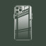 Luxos ® Compatible For iPhone 12 Pro Camera Lens Silicon Protection Transparent TPU Back Cover