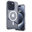 Vaku Luxos ® Glassy MagPro Clear TPU Shockproof Scratch Resistant, Slim, Thin, Military-Grade Protection Back Cover