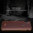 Vaku ® Samsung Galaxy A11 Vertical  Leather Stitched Gold Electroplated Soft TPU Back Cover