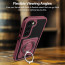 Vaku Luxos ® Samsung Galaxy S23 Axion Armor Military Grade Protective Case with Magnetic Ring Holder Kickstand Back Cover