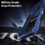 Vaku ® Vivo Y21T Astor Military Grade Armor Protective Case with Ring Bracket Kickstand Back cover