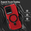 Vaku ® Vivo Y21T Astor Military Grade Armor Protective Case with Ring Bracket Kickstand Back cover
