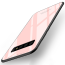 Vaku ® Samsung Galaxy S10 Plus Club Series Ultra-Shine Luxurious Tempered Finish Silicone Frame Thin Back Cover