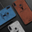 Vaku ® Xiaomi Redmi Note 7 / Note 7 Pro Succido Series Hand-Stitched Cotton Textile Ultra Soft-Feel Shock-proof Water-proof Back Cover