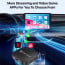 eller santé ® MUSEPRO 2025 Upgraded Wireless CarPlay Adapter, 5-in-1 Apple Wireless and Android Auto Wireless Adapter Support Netflix/YouTube/TF Card, Magic Ai Box for Cars from 2016 & iPhone iOS10+