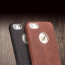 Vorson ® Apple iPhone 5 / 5S / SE Lexza Series Double Stitch Leather Shell with Metallic Logo Display Back Cover